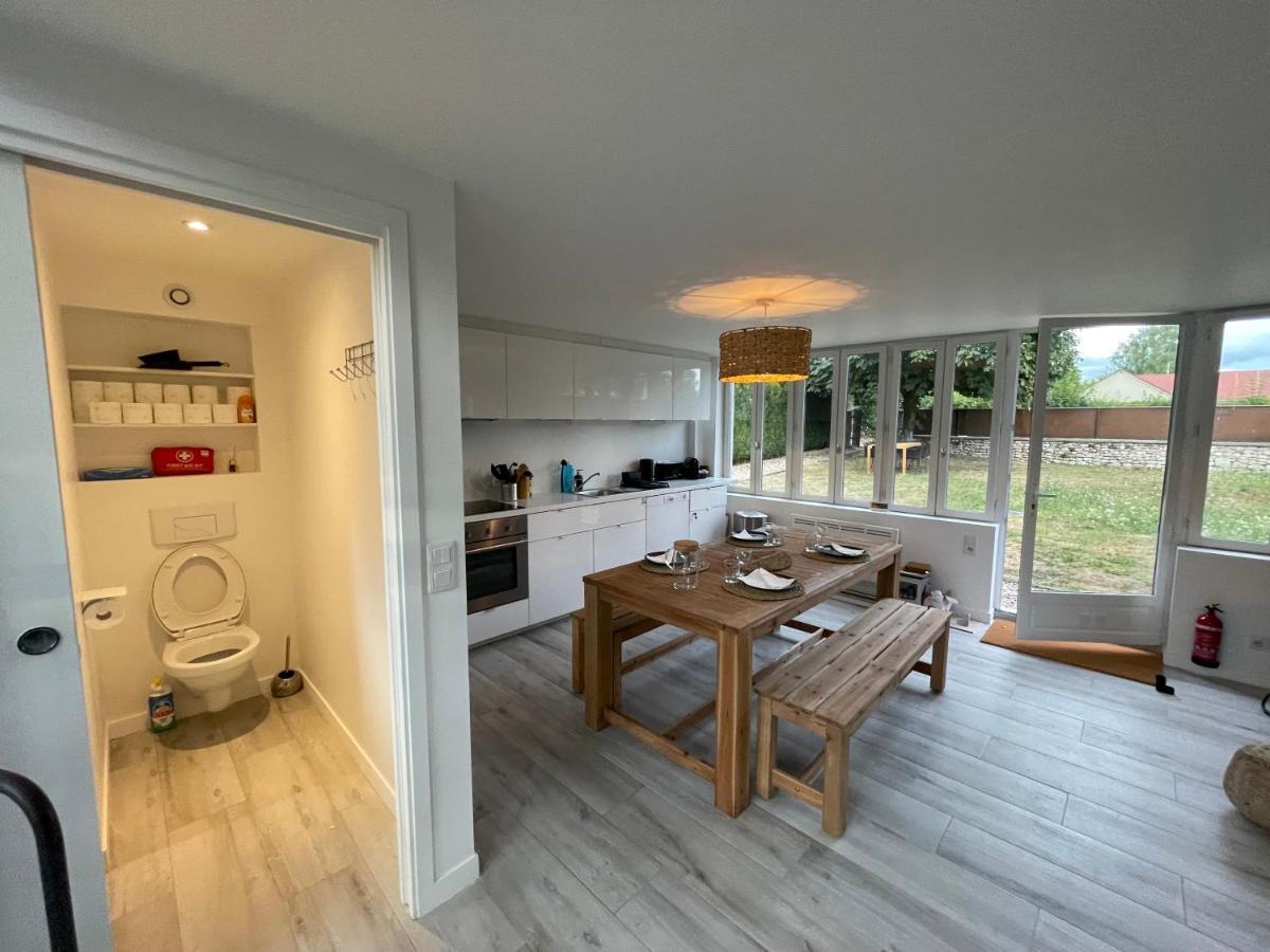 Maison De Campagne Entierement Climatisee Avec Grand Jardin Βίλα Pressagny-lʼOrgeuilleux Εξωτερικό φωτογραφία